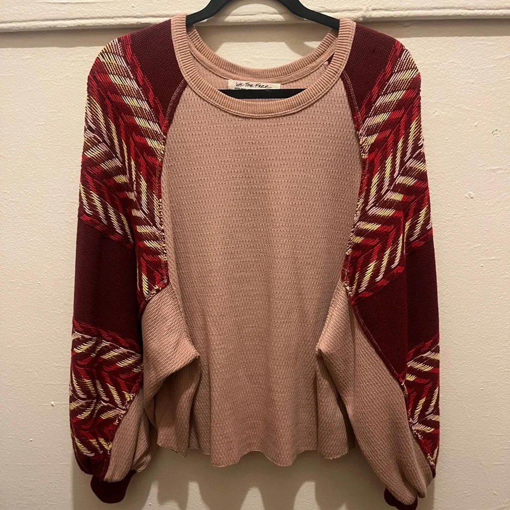 Free People Rainbow Dreams Sweater